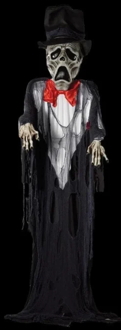 Morris 12' "Ghost Groom" Hanging Halloween Decoration