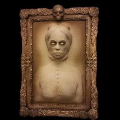 Distortions Decorations "3D Portrait - Mrs. Mene" Hanging Halloween Decoration