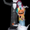 Morris 6' Nightmare Before Christmas Scene Inflatable Decorations 2 Morris 6' Nightmare Before Christmas Scene Inflatable Decorations