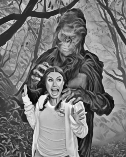 The Horror Dome Bigfoot Poster Decorations