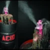 Distortions Animatronics "Acid Spitter Barrel" Halloween Animatronic 2 Distortions Animatronics "Acid Spitter Barrel" Halloween Animatronic