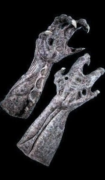 Morris "Alien Latex Hands" Halloween Costume Gloves 3 Morris "Alien Latex Hands" Halloween Costume Gloves
