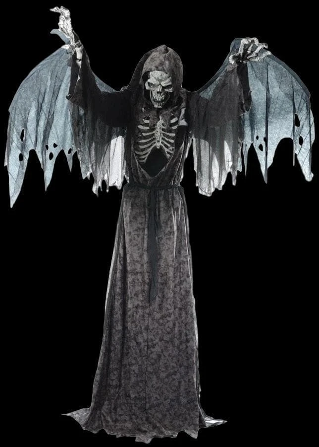 Morris "Angel Of Death" Life-Size Electric Animated Halloween Prop 3 Morris "Angel Of Death" Life-Size Electric Animated Halloween Prop