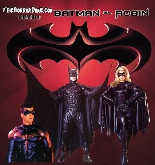 The Horror Dome "Batman, Robin And Batgirl" Deluxe Costume Costumes 3 The Horror Dome "Batman, Robin And Batgirl" Deluxe Costume Costumes