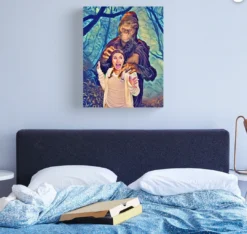 The Horror Dome Bigfoot Canvas Print Decorations
