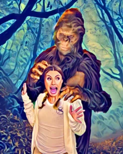 The Horror Dome Bigfoot Poster Decorations