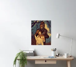 The Horror Dome Bigfoot Poster Decorations