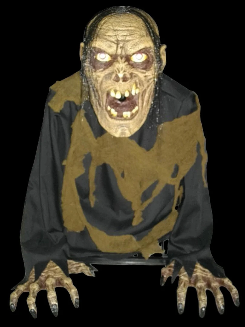 Morris "Bilious Zombie" Animated Fog Machine Cover Props 3 Morris "Bilious Zombie" Animated Fog Machine Cover Props