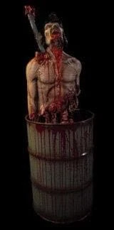 Distortions Animatronics "Blood Barrel" Halloween Animatronic