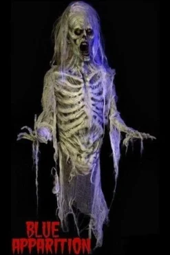 Midnight Studios "Blue Ghost Apparition" Professional Halloween Prop Props