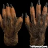 The Horror Dome Brown Wolfman Hands - HD Studios Hands & Feet
