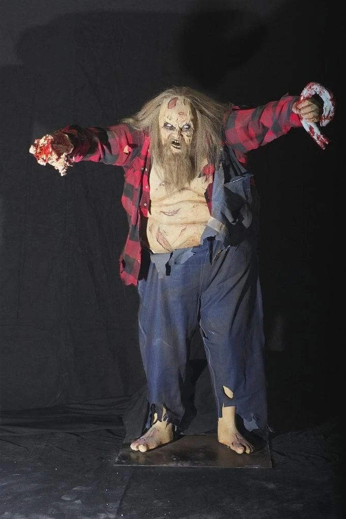 Distortions "Bubba" Zombie Halloween Animatronic Animatronics 3 Distortions "Bubba" Zombie Halloween Animatronic Animatronics
