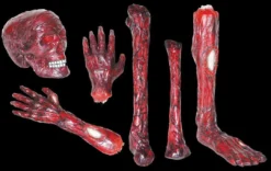 Morris Package Deals "Burnt Body Parts" Gory Halloween Props - Package Deal