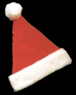 Morris "Classic Santa Hat - Deluxe Plush" Christmas Costume Accessory Christmas Decorations