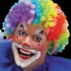 Morris "Clown - 7 Color Rainbow" Halloween Wig