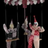 Morris "Clown Go-Round" Electric Animated Halloween Prop Props