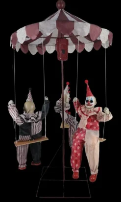 Morris "Clown Go-Round" Electric Animated Halloween Prop Props