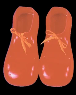 Morris Themed Costumes "Clown Shoes - Red/Plastic" Halloween Costume Accessory