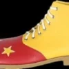 Morris "Clown Shoes - Red/Yellow" Deluxe Halloween Costume Shoes Themed Costumes