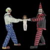 Morris "Clown Tug Of War" Electric Animated Halloween Prop Props