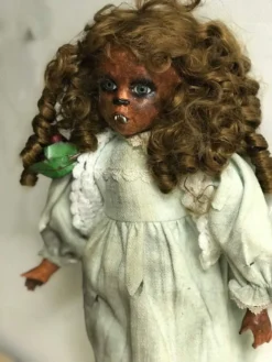 The Horror Dome "Creepy Porcelain Doll - Wolfie The Werewolf" Halloween Prop Props
