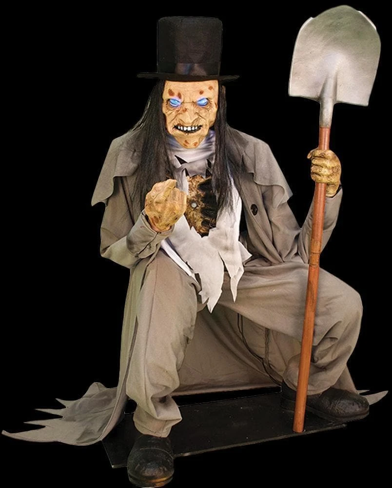 Morris Crouching Grave Digger Prop Props 3 Morris Crouching Grave Digger Prop Props