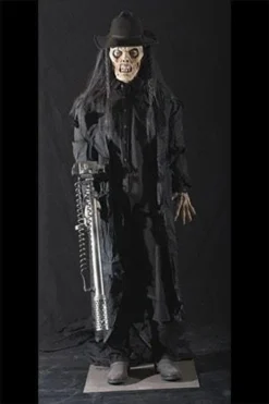 Distortions Zombie Props "Dead Eye" Zombie Halloween Animatronic