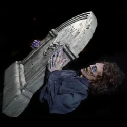 Morris "Dead Weight Tomb Zombie" Electric Animated Graveyard Halloween Prop