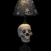 Skeletons And More "Desk Lamp With Life-size Skull And Bone Shade" Haunted House Lighting 2 Skeletons And More "Desk Lamp With Life-size Skull And Bone Shade" Haunted House Lighting