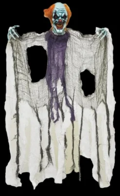 Morris Props "Devil Clown" Hanging Halloween Decoration - 36"