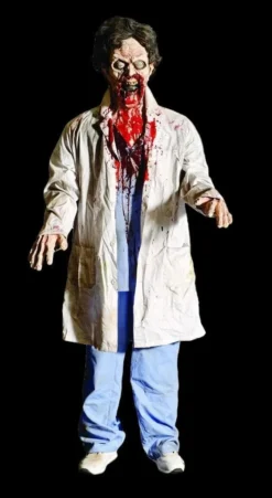 Distortions "Dr. Dread" Electric Animated Zombie Prop Props