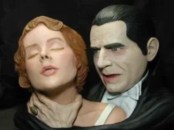 The Horror Dome "Dracula Thirst" Life-Size Resin Bust Halloween Decoration