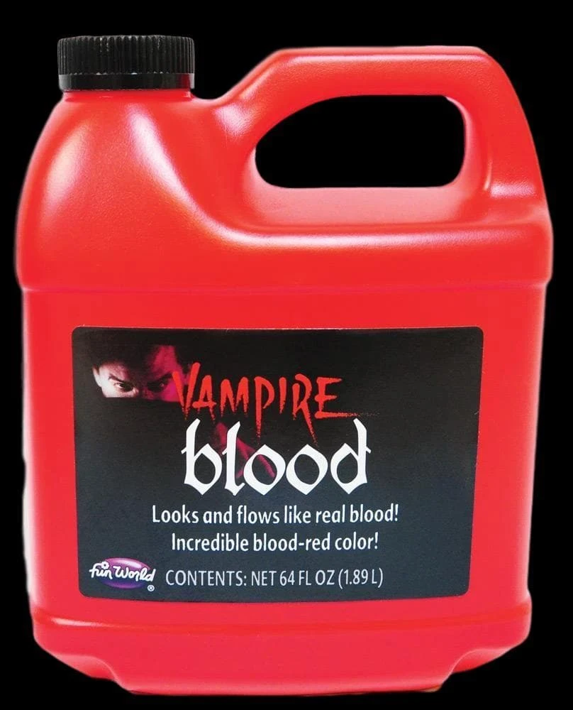 Morris Makeup & Accessories "Fake Blood - 1/2 Gallon" Halloween Costume Accessory 3 Morris Makeup & Accessories "Fake Blood - 1/2 Gallon" Halloween Costume Accessory