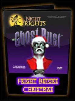 Night Frights Horror Movie Props "Ghost Bust - Fright Before Christmas" Animated Haunted Projection Prop
