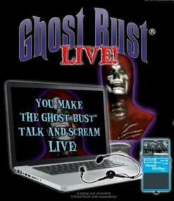 Night Frights "Ghost Bust - Live" Haunted Projection Software Horror Movie Props