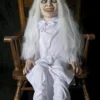 Morris "Ghost Girl" Electric Animated Halloween Prop Props