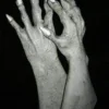 The Horror Dome Hands & Feet "Ghost Vampire Hands" Deluxe Latex Halloween Costume Gloves