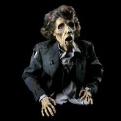 Morris Props "Gravebuster - Bob The Zombie" Animated Graveyard Prop