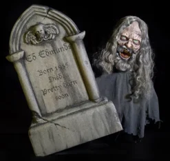 Morris "Gravestone Geezer" Electric Animated Halloween Prop Props