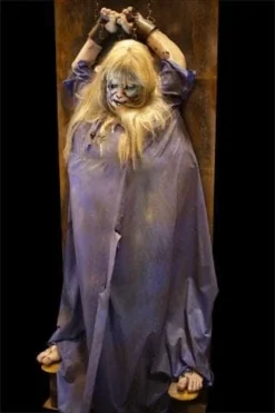 Distortions "Hard Labor Zombie Shocktronic" Live Actor Halloween Animatronic