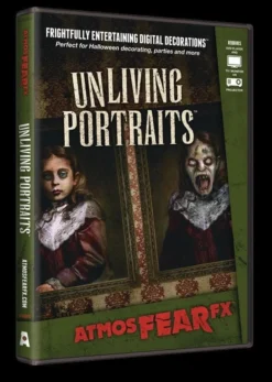 Morris Decorations "Horror Effects DVD - Unliving Atmosfear FX" Haunted House Video Effects
