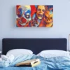 The Horror Dome Decorations Horror Faces Canvas Print