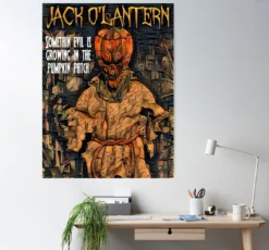The Horror Dome Jack O'Lantern Poster