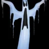 Morris "Light Draped Ghost - 12 Foot" Inflatable Halloween Decoration