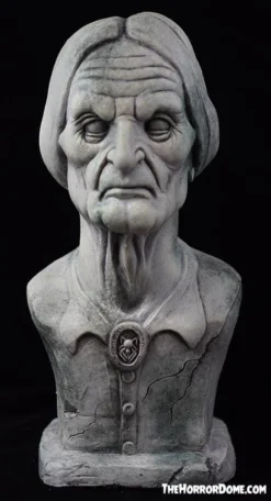 The Horror Dome Scary Props NEW For 2022 - "Madam Macy Ghostly Manor Bust" HD Exclusive Halloween Decoration