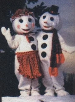 Morris "Mister Snowman" Professional Mascot Suit