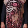 The Horror Dome Hands & Feet Movie Quality Gutted Zombie Chest" Halloween Costume Accessory