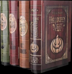 Morris "Moving Haunted Books" Animated Halloween Prop Props