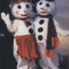 Morris "Mrs. Snowman" Professional Mascot Suit