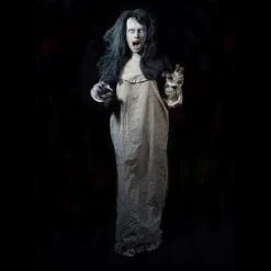 Distortions Props "Nightfright Zombie Girl" Static Halloween Prop